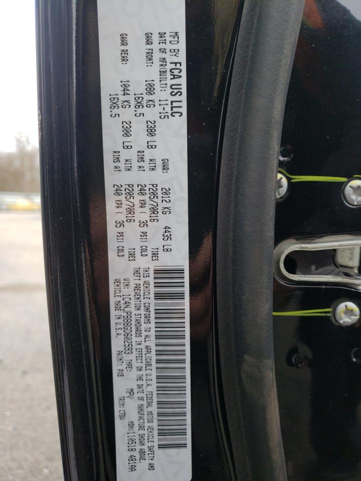 Photo 10 from auction – 2016 JEEP PATRIOT SP with VIN 1C4NJPBB8GD602593