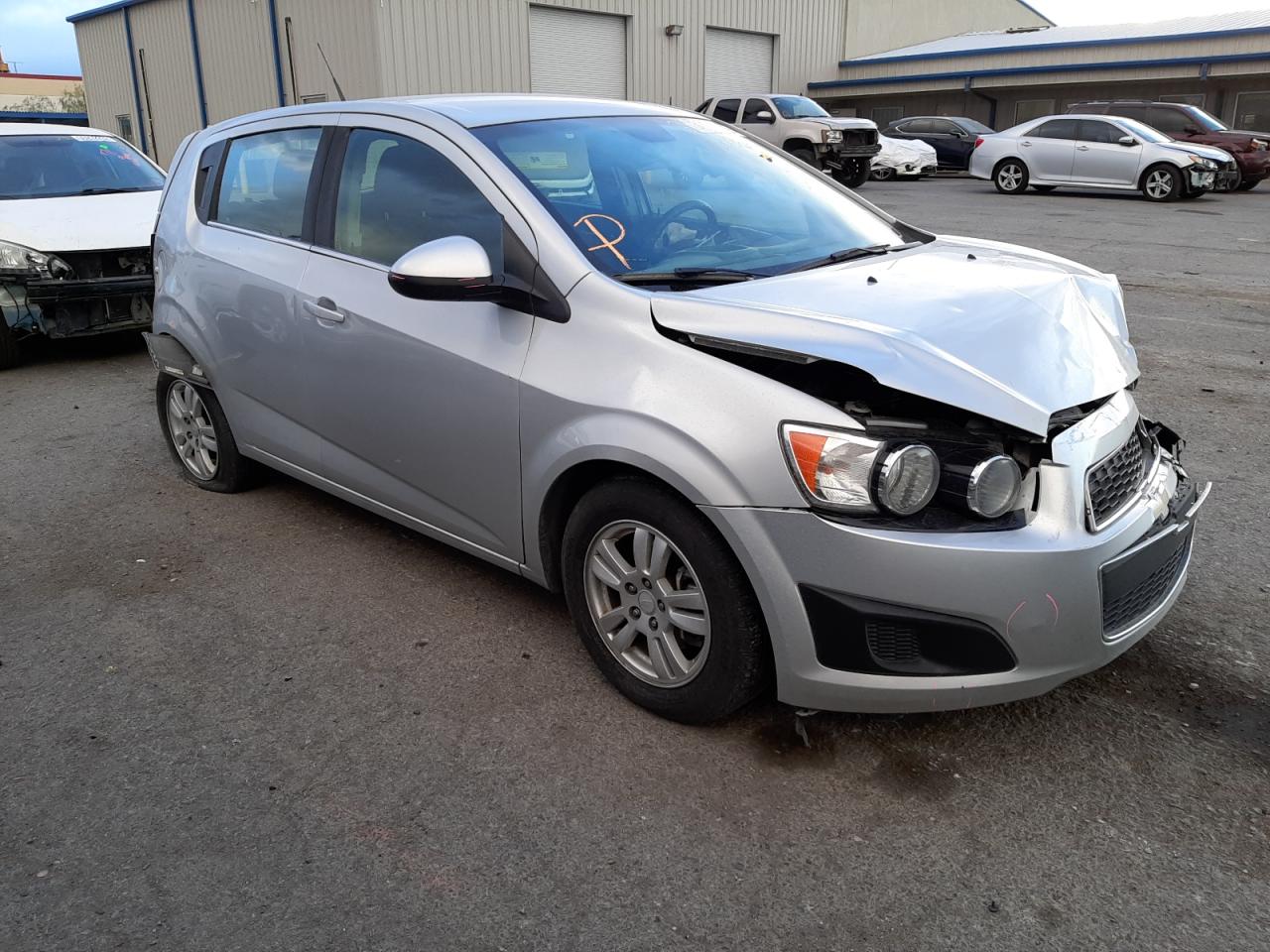 CHEVROLET SONIC LT 2013 with VIN 1G1JC6SB5D4134166 - Photo from auction
