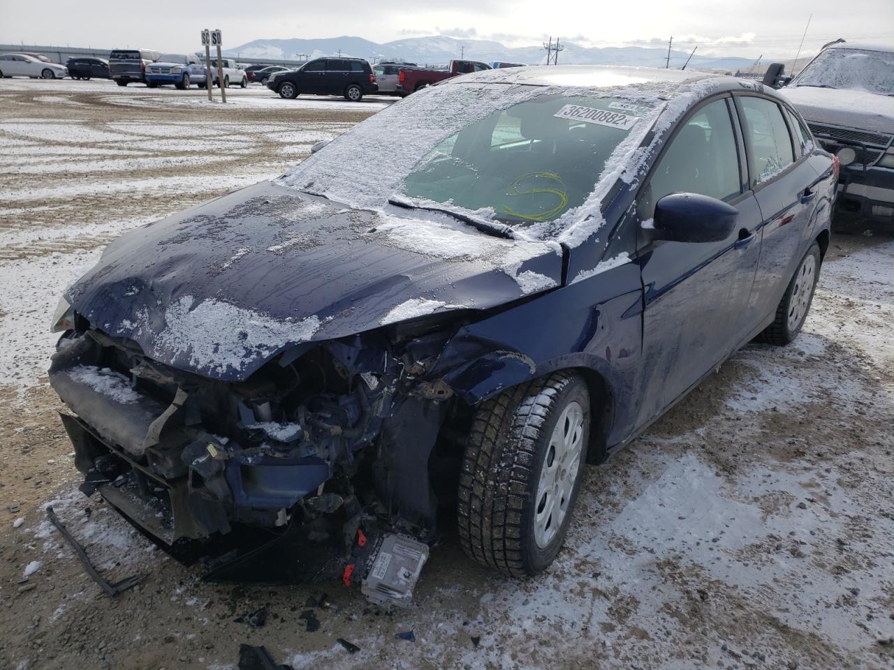 Photo 2 from auction – 2012 FORD FOCUS SE with VIN 1FAHP3F27CL157705