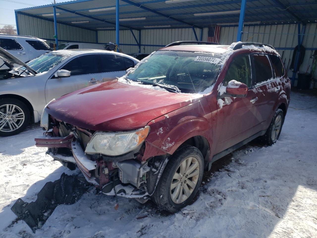 Photo 2 from auction – 2012 SUBARU FORESTER L with VIN JF2SHAEC2CH462139