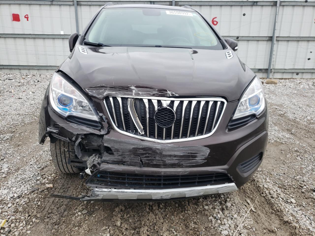 Photo 9 from auction – 2016 BUICK ENCORE with VIN KL4CJASB1GB582004