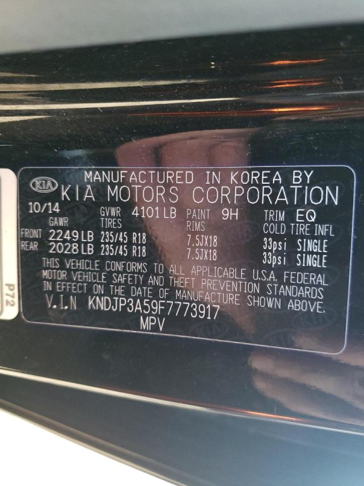 Photo 10 from auction – 2015 KIA SOUL + with VIN KNDJP3A59F7773917