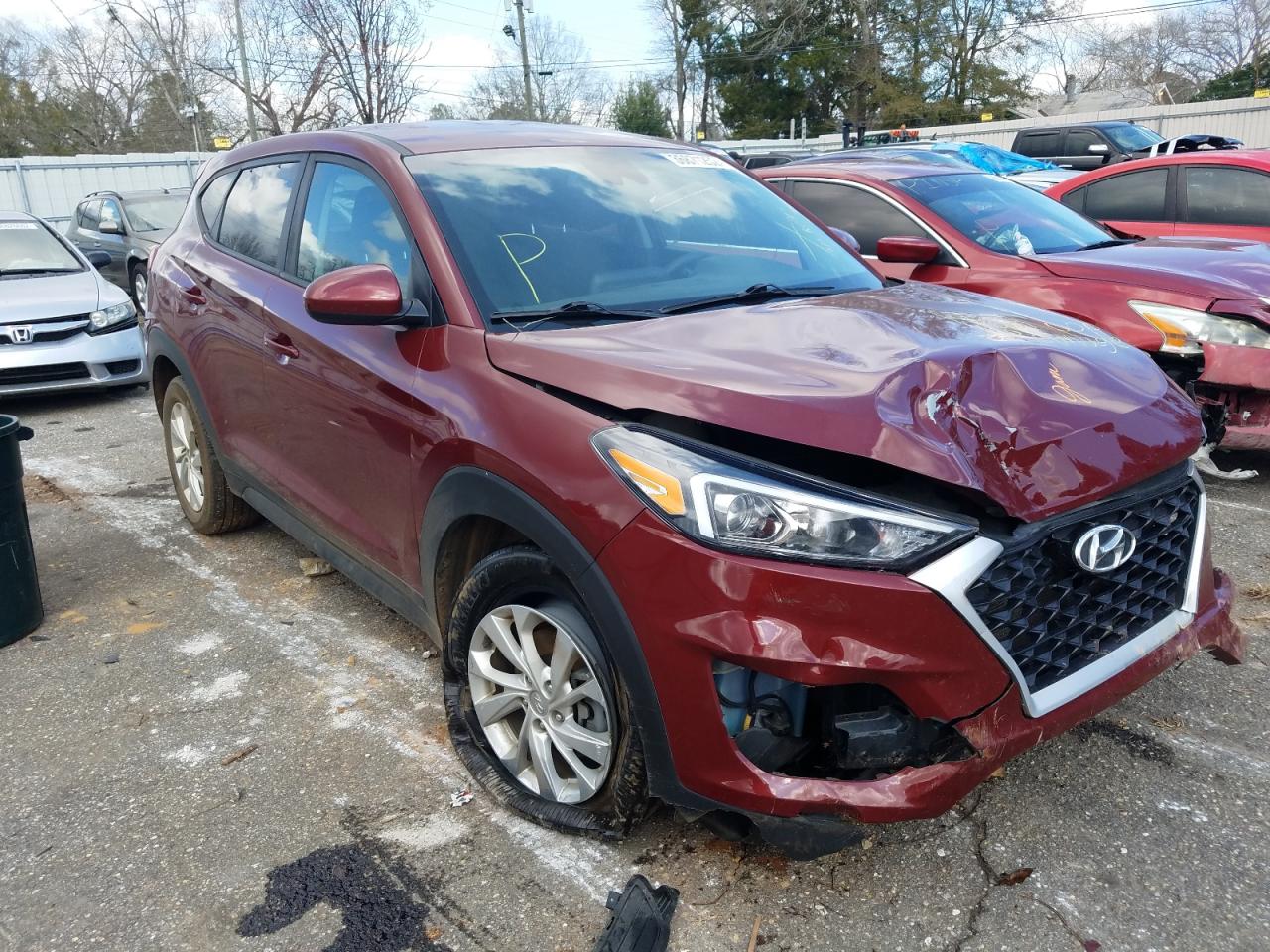 HYUNDAI TUCSON SE 2019 with VIN KM8J2CA42KU893751 - Photo from auction