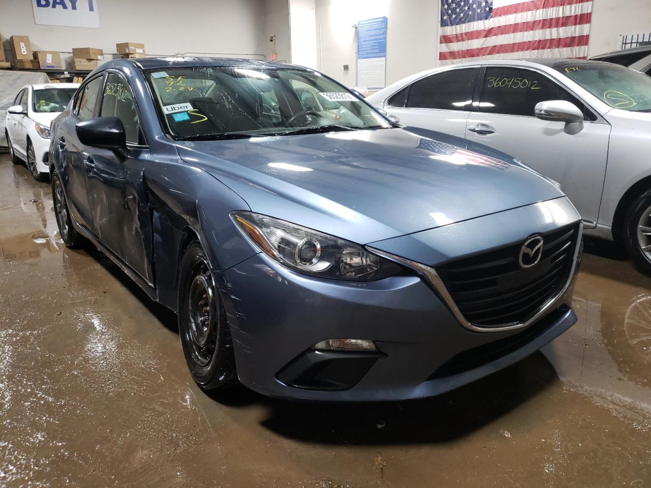 MAZDA 3 SPORT 2014 with VIN 3MZBM1U77EM102004 - Photo from auction