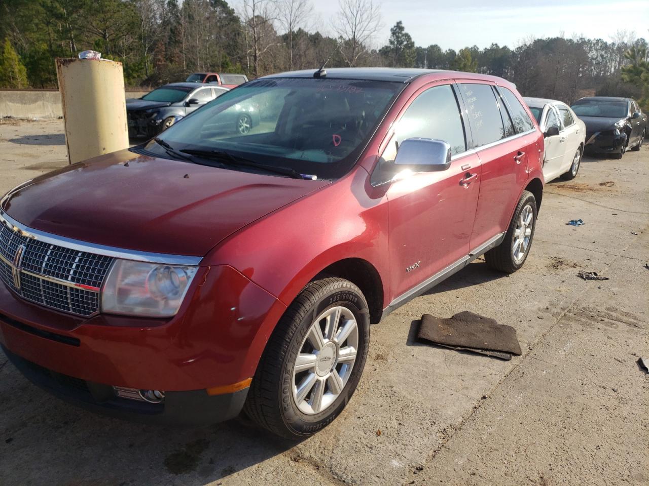 Photo 2 from auction – 2007 LINCOLN MKX with VIN 2LMDU88C97BJ12470