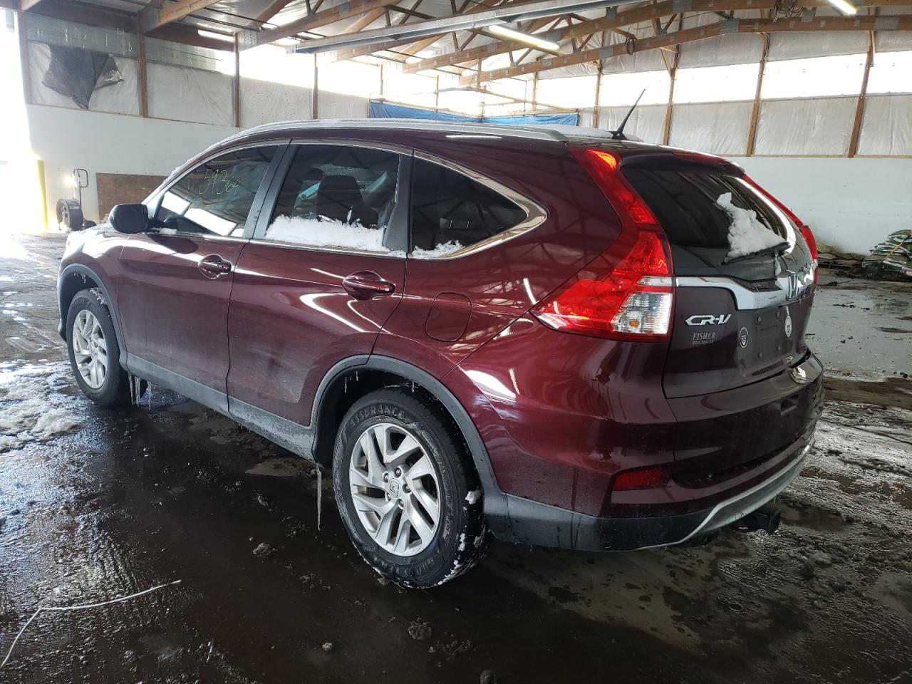 Photo 3 from auction – 2015 HONDA CR-V EXL with VIN 2HKRM4H72FH677728