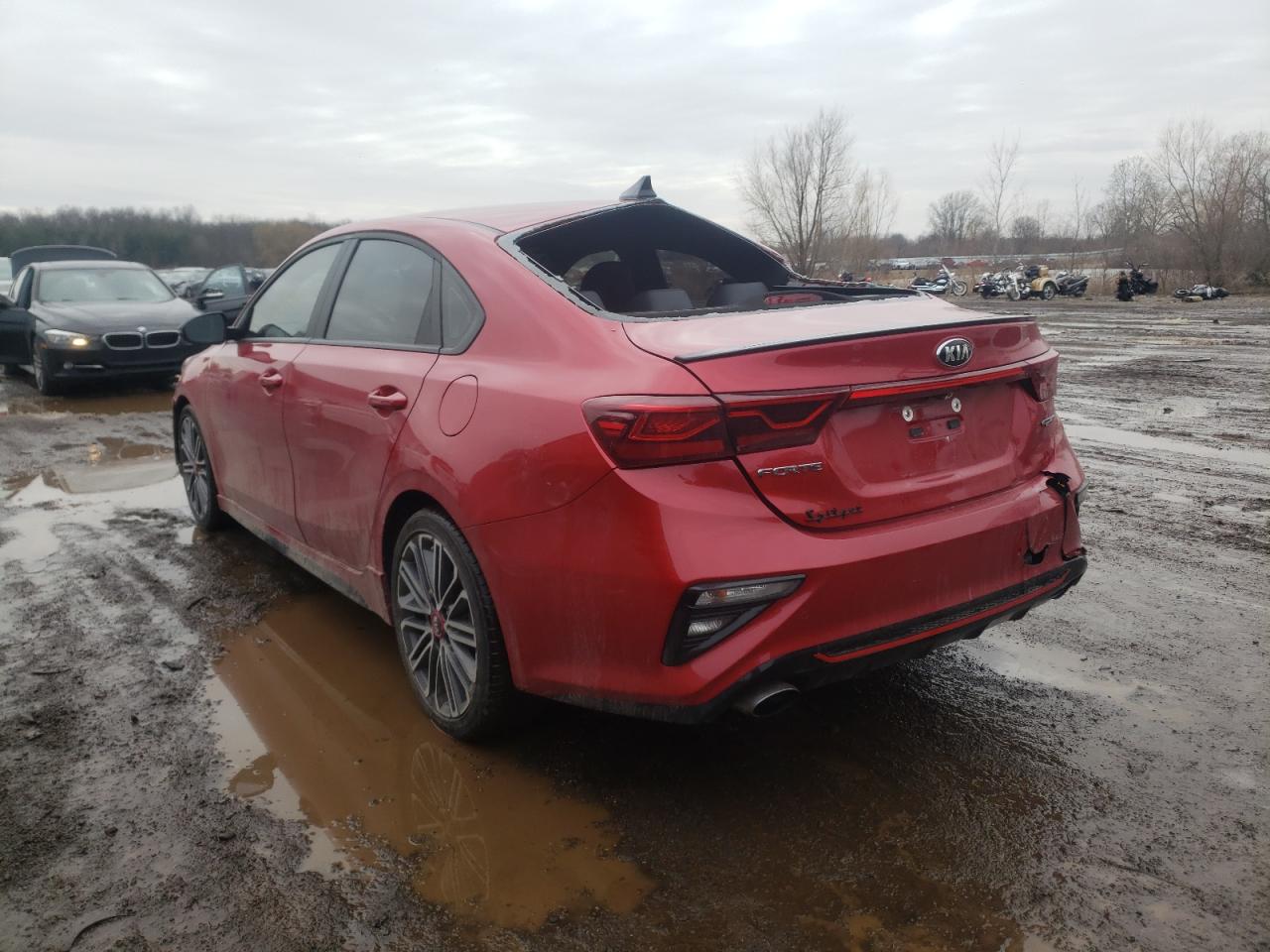 Photo 3 from auction – 2021 KIA FORTE GT with VIN 3KPF44AC8ME334191