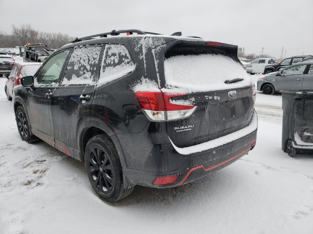 Photo 3 from auction – 2020 SUBARU FORESTER S with VIN JF2SKALCXLH424095
