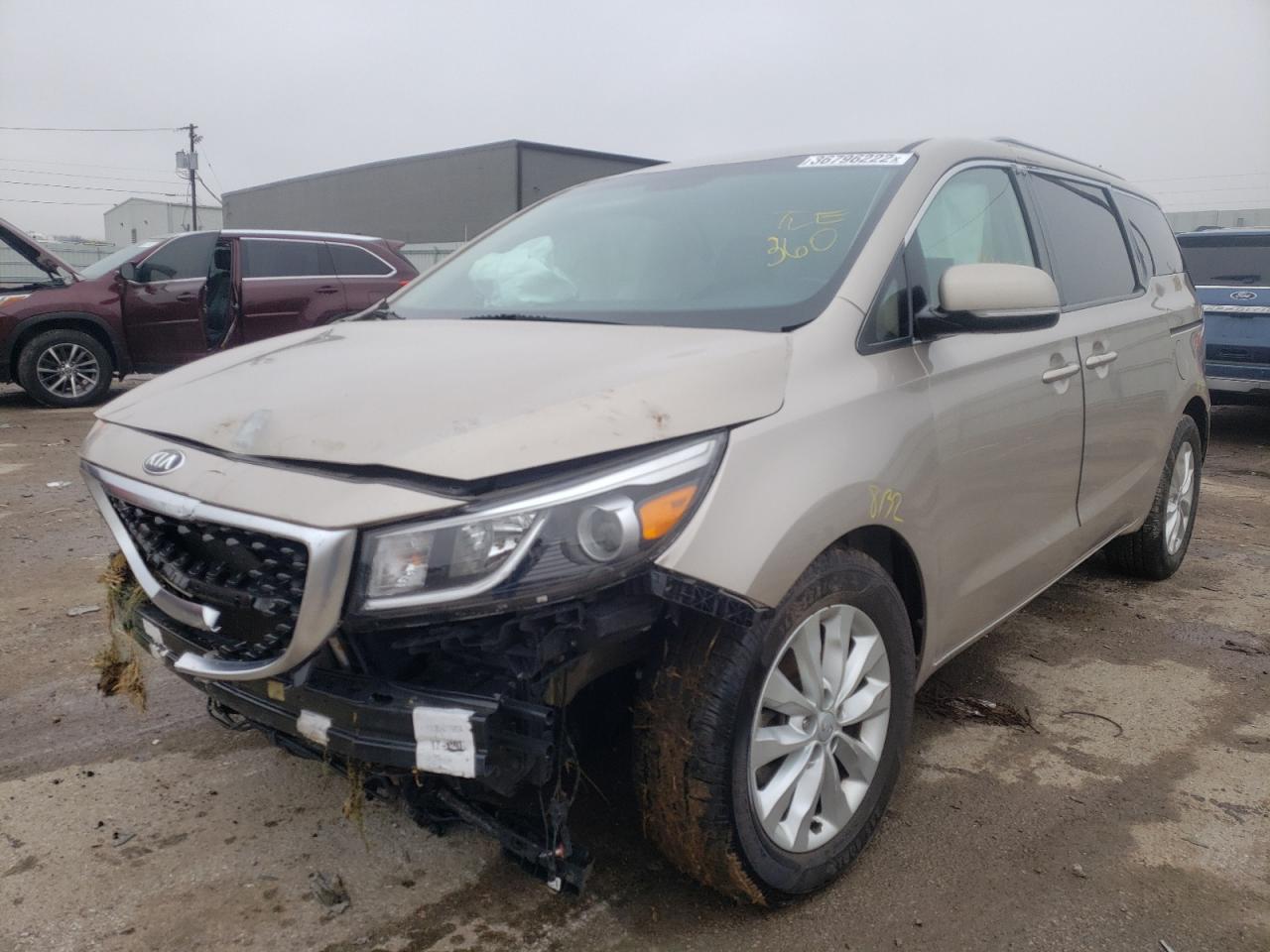 Photo 2 from auction – 2016 KIA SEDONA EX with VIN KNDMC5C10G6107695