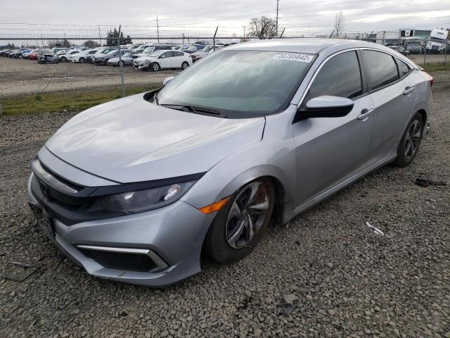 Photo 2 from auction – 2020 HONDA CIVIC LX with VIN 19XFC2F62LE200219