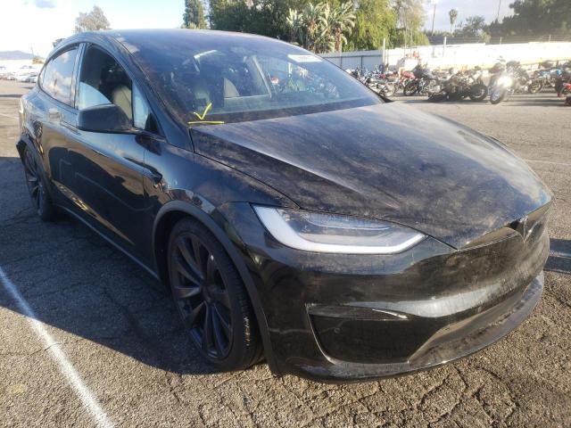 TESLA MODEL X 2022 with VIN 7SAXCBE51NF329405 - Photo from auction