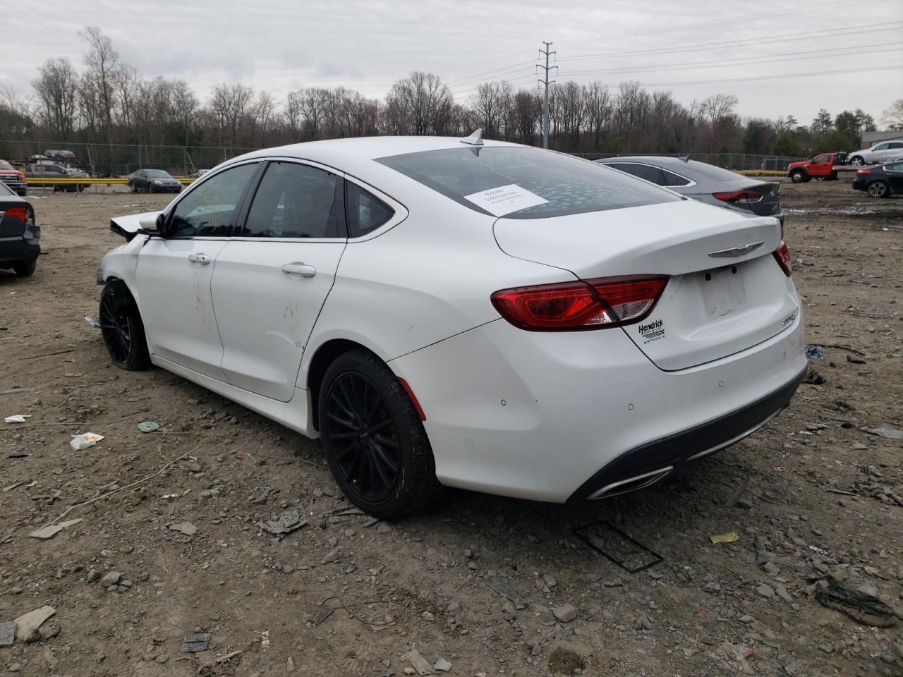 Photo 3 from auction – 2015 CHRYSLER 200 C with VIN 1C3CCCCG0FN572782