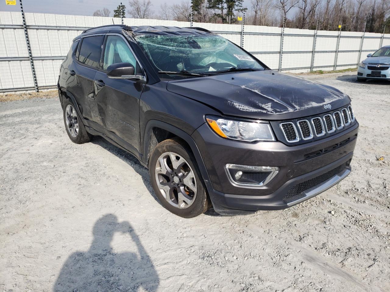 JEEP COMPASS LI 2020 with VIN 3C4NJCCB8LT140595 - Photo from auction