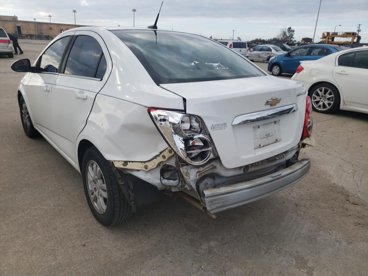 Photo 3 from auction – 2013 CHEVROLET SONIC LT with VIN 1G1JC5SH1D4144546
