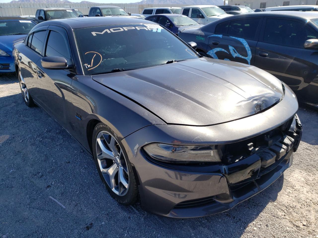 DODGE CHARGER R/ 2015 with VIN 2C3CDXCT6FH735350 - Photo from auction