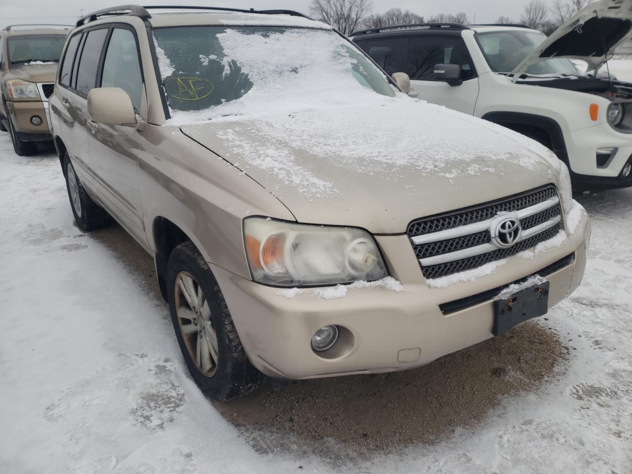 TOYOTA HIGHLANDER 2006 مع رقم تعريف المركبة JTEDW21AX60003639 - صورة من المزاد