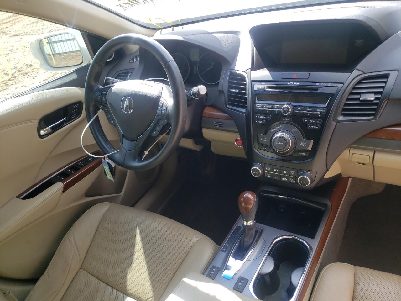 Photo 9 from auction – 2014 ACURA RDX TECHNO with VIN 5J8TB3H51EL006812