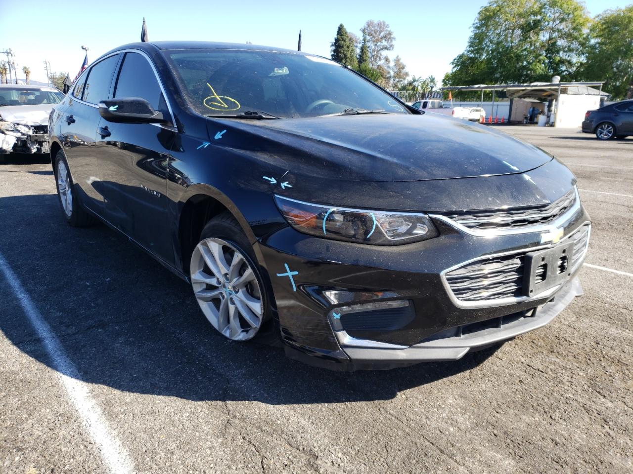 CHEVROLET MALIBU LT 2018 with VIN 1G1ZD5ST4JF182292 - Photo from auction