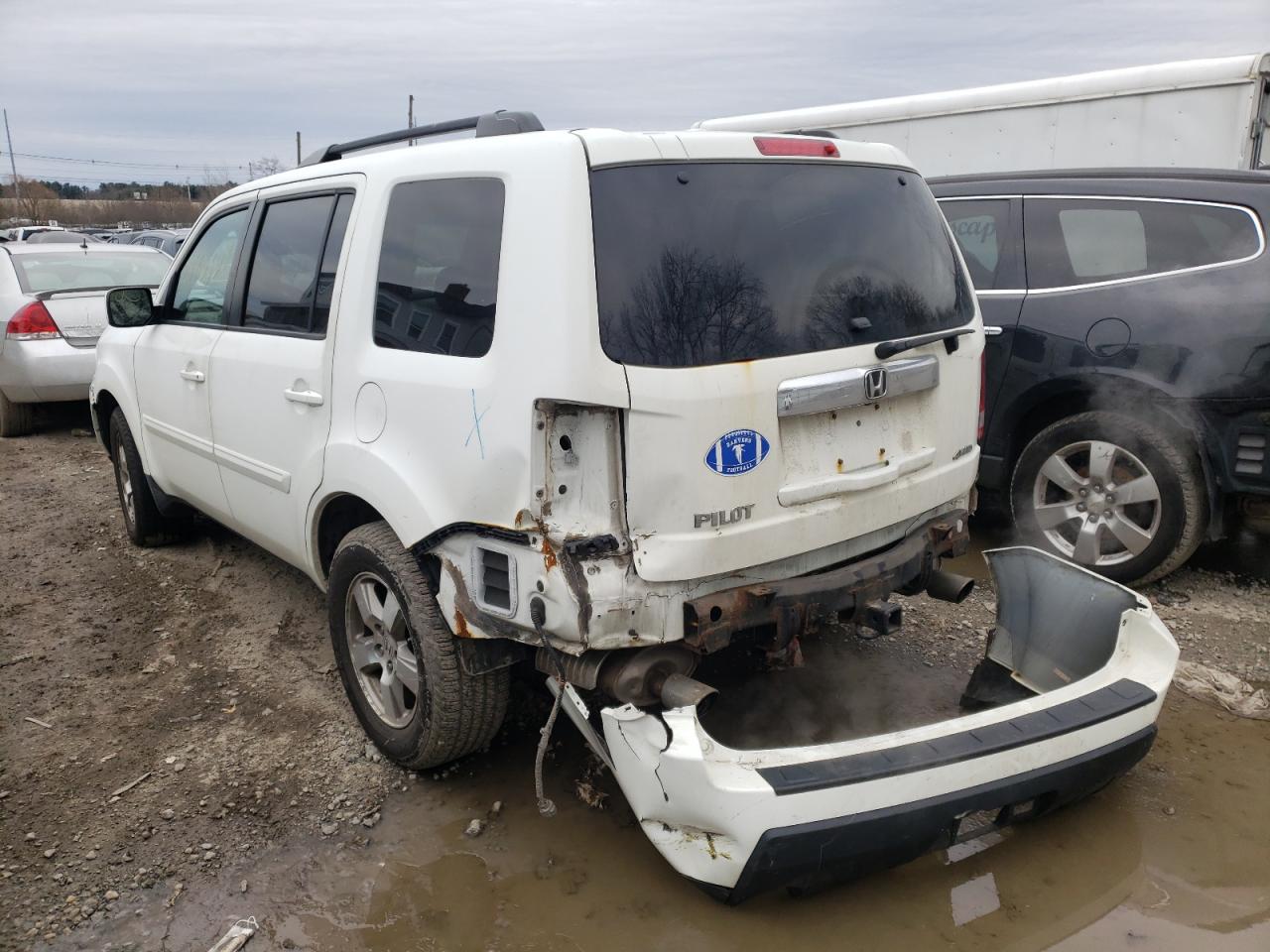 Photo 3 from auction – 2010 HONDA PILOT EXL with VIN 5FNYF4H51AB004084