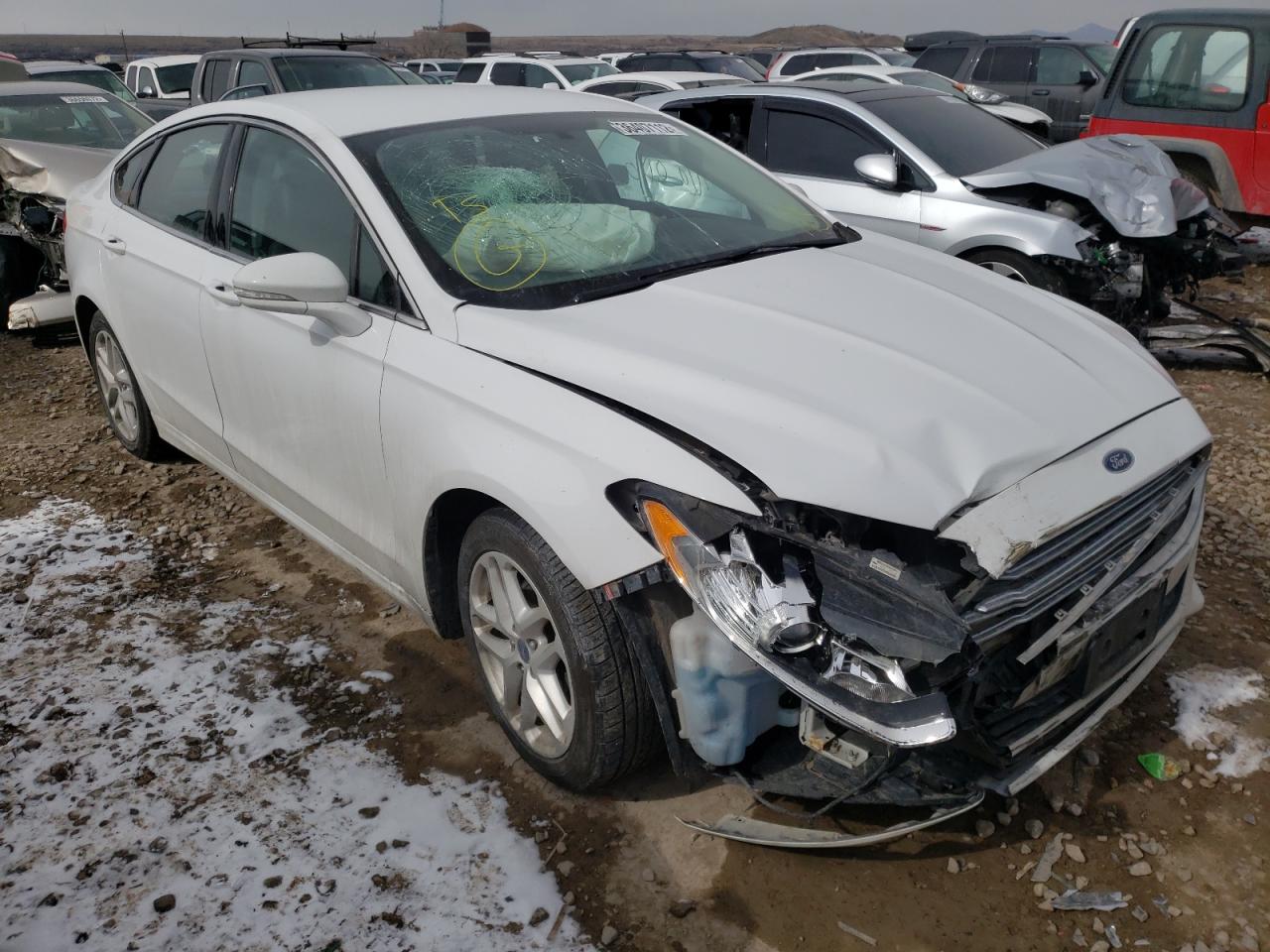 FORD FUSION SE 2015 with VIN 3FA6P0HD5FR282583 - Photo from auction