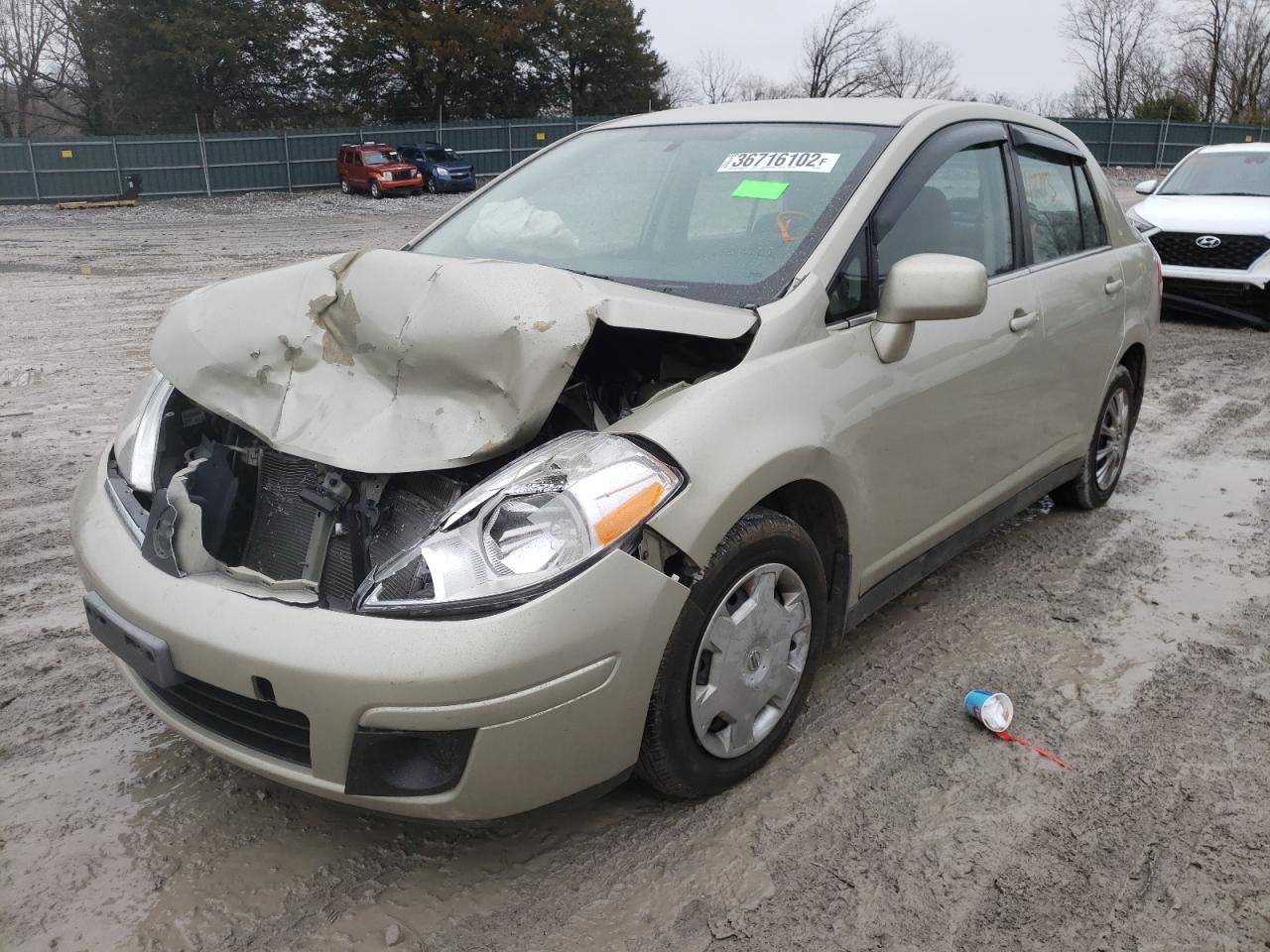 Photo 2 from auction – 2009 NISSAN VERSA S with VIN 3N1BC11E99L382628