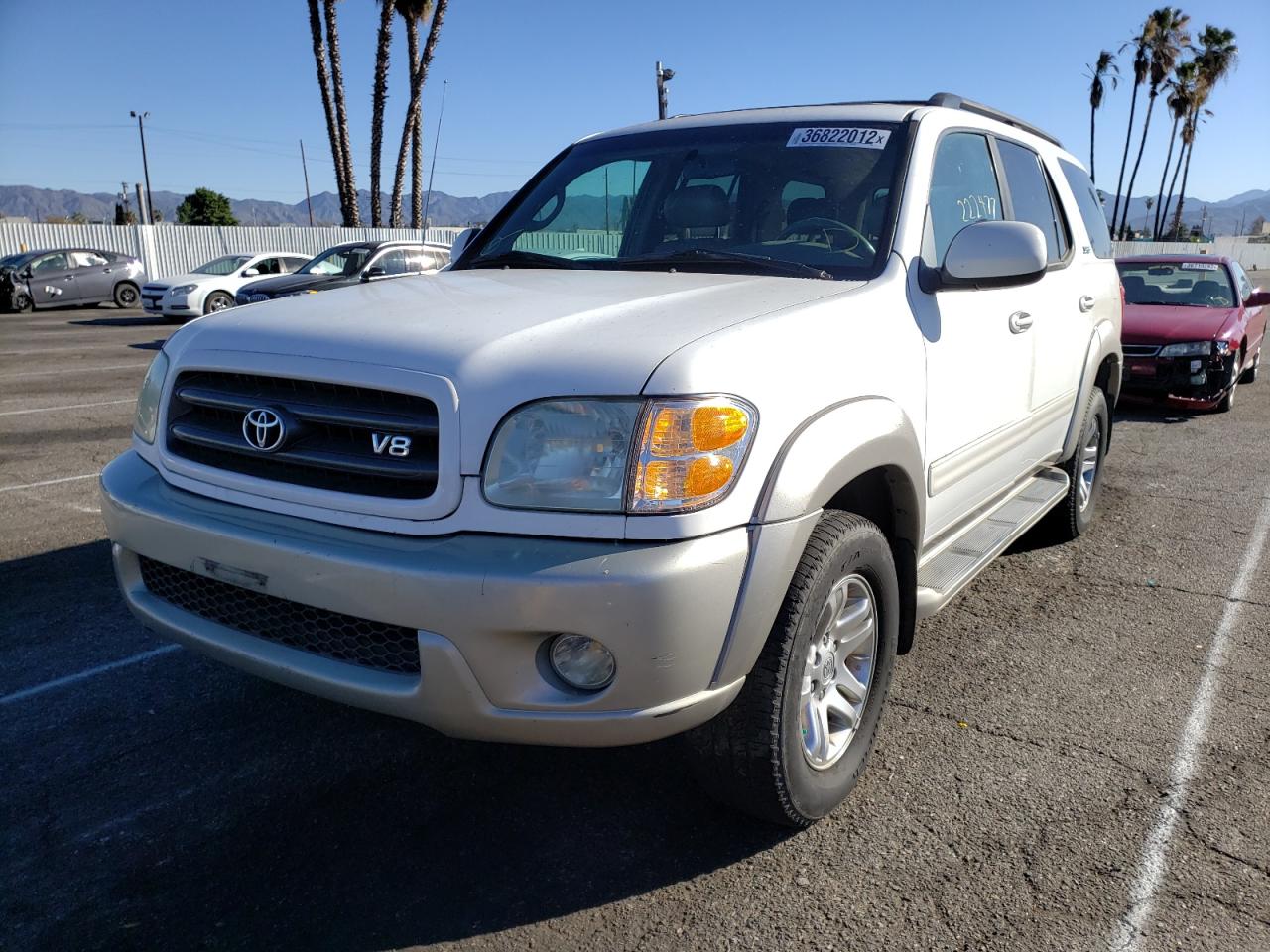 Photo 2 from auction – 2003 TOYOTA SEQUOIA sr with VIN 5TDBT44A43S147501