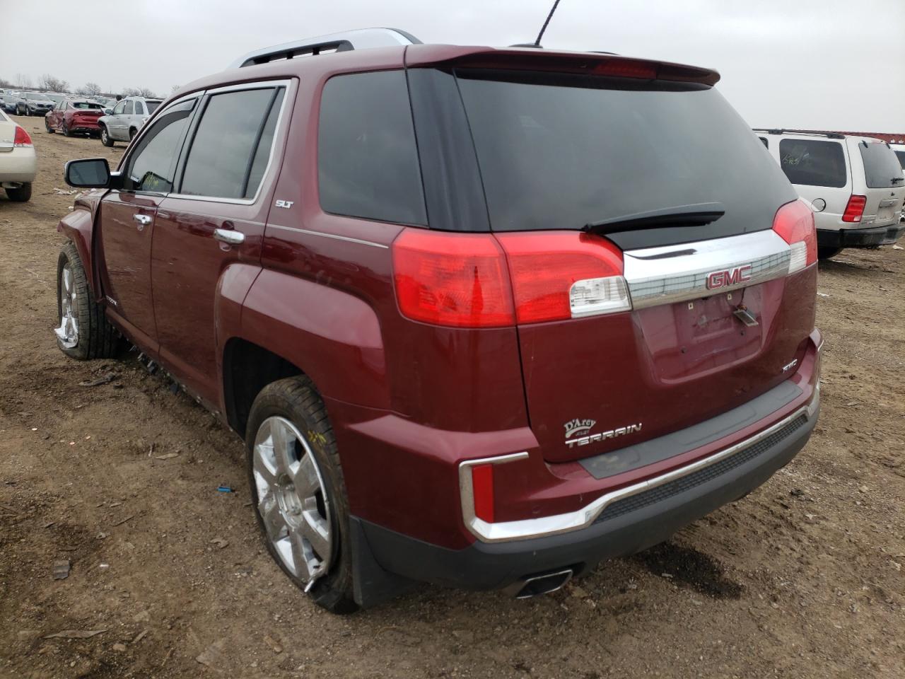 Photo 3 from auction – 2016 GMC TERRAIN SL with VIN 2GKFLUE39G6334254