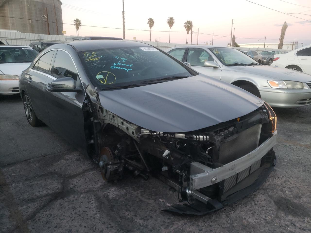 MERCEDES-BENZ CLA 250 2019 with VIN WDDSJ4EB8KN729205 - Photo from auction
