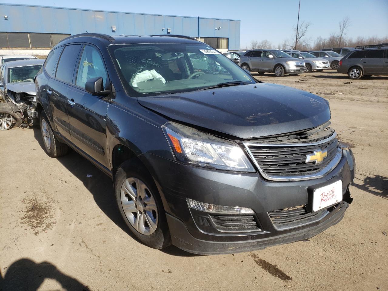 CHEVROLET TRAVERSE L 2014 with VIN 1GNKRFED5EJ213029 - Photo from auction
