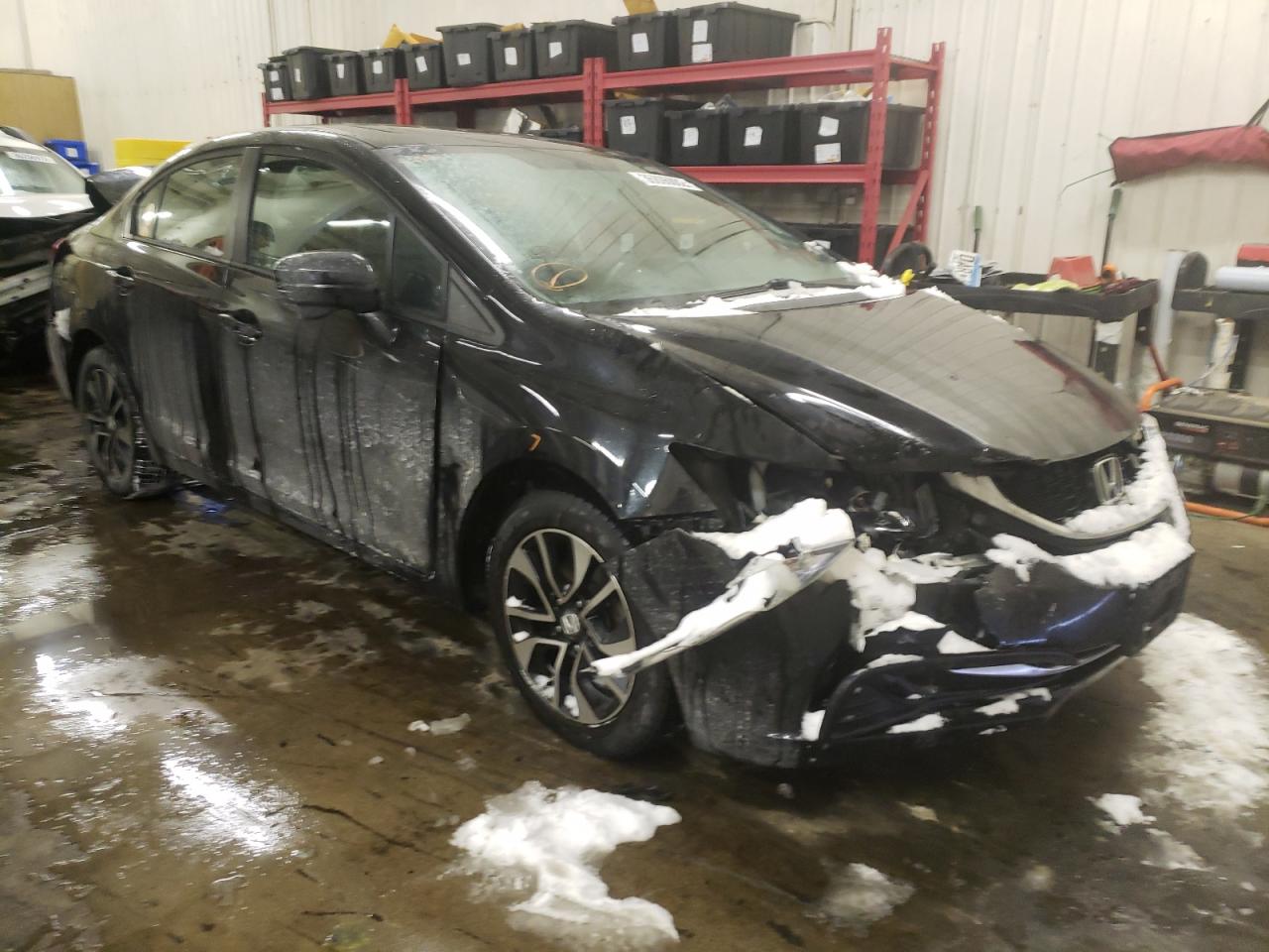 HONDA CIVIC EX 2014 with VIN 19XFB2F88EE041875 - Photo from auction