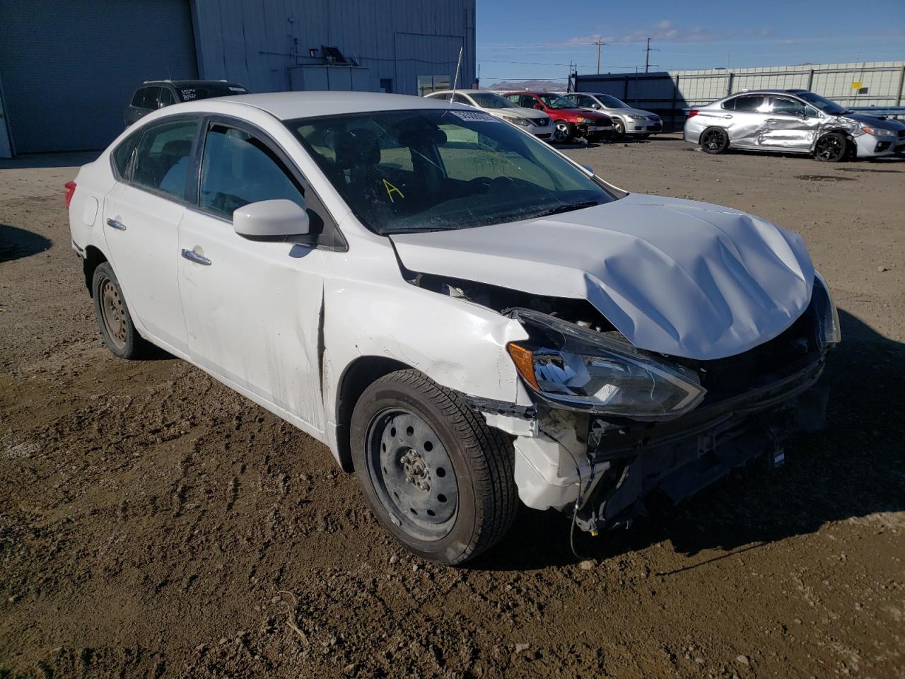 Photo 1 from auction – 2018 NISSAN SENTRA with VIN 3N1AB7AP0JY343355