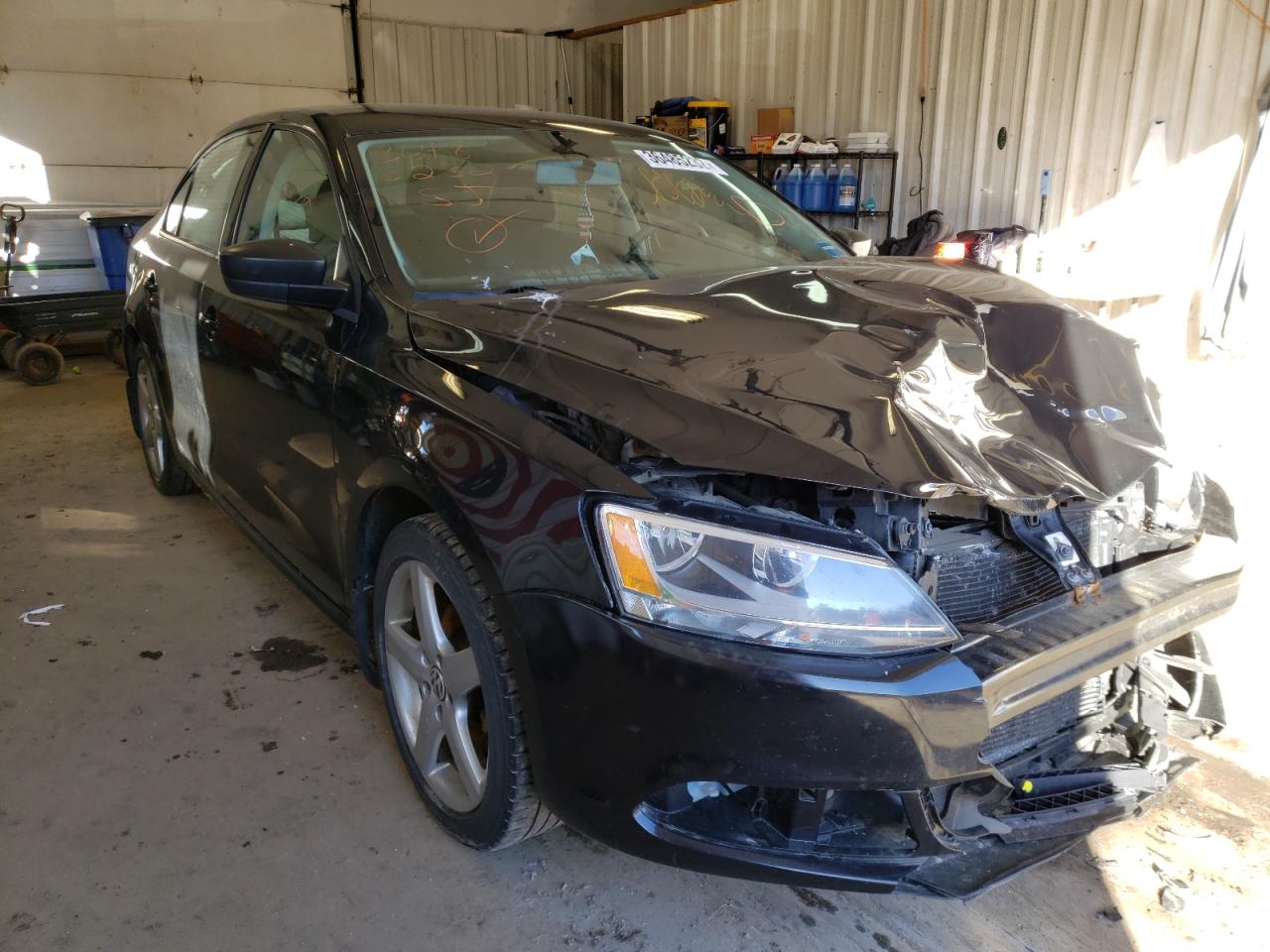 VOLKSWAGEN JETTA BASE 2012 with VIN 3VW2K7AJ1CM357303 - Photo from auction
