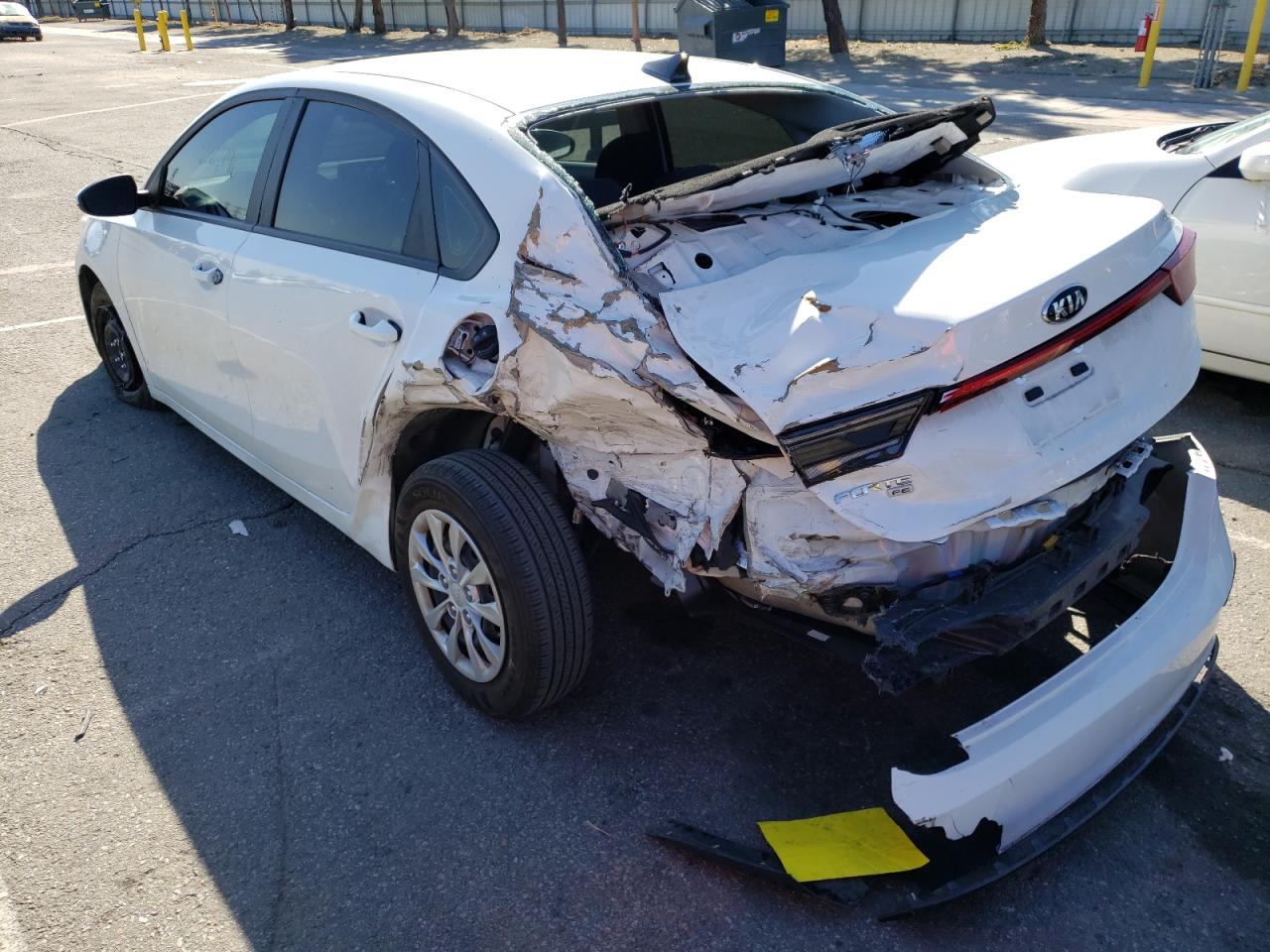Photo 3 from auction – 2021 KIA FORTE FE with VIN 3KPF24AD5ME289435