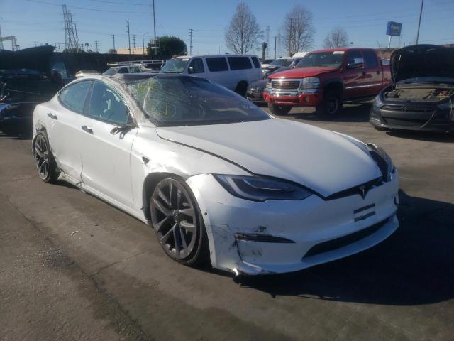 TESLA MODEL S 2021 with VIN 5YJSA1E63MF435093 - Photo from auction