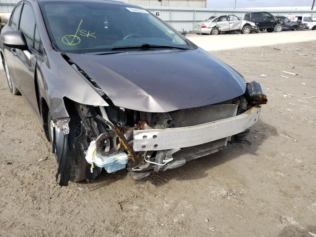 Фото 9 с аукциона – 2012 HONDA CIVIC EX с VIN 2HGFB2F87CH524504