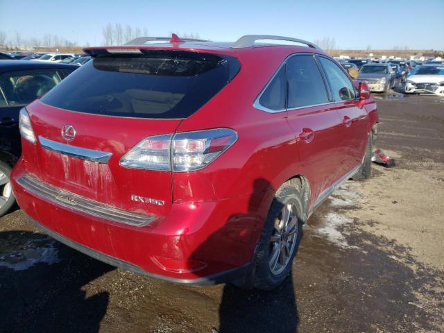 Photo 4 from auction – 2011 LEXUS RX 350 with VIN 2T2BK1BA2BC092733