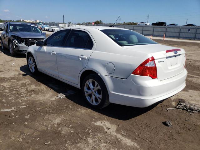 Photo 3 from auction – 2012 FORD FUSION SE with VIN 3FAHP0HA8CR122000