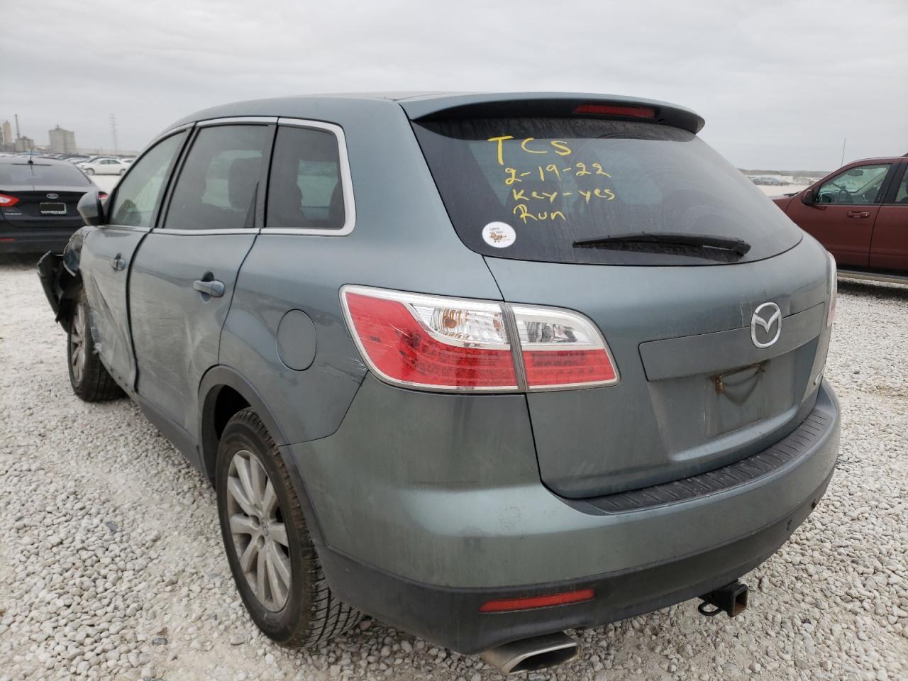 Photo 3 from auction – 2010 MAZDA CX-9 with VIN JM3TB2MA6A0209371
