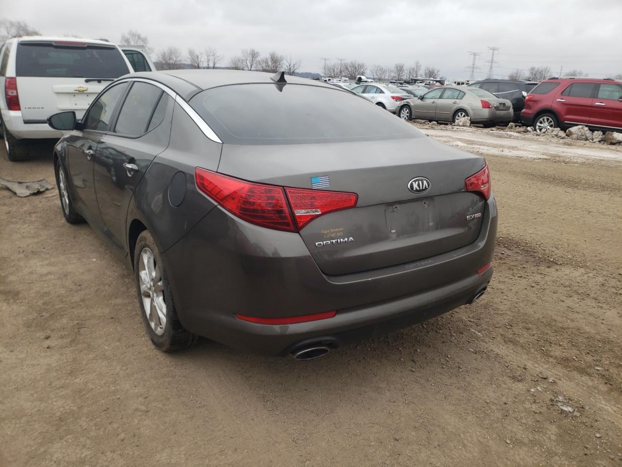 Photo 3 from auction – 2013 KIA OPTIMA EX with VIN 5XXGN4A74DG231331