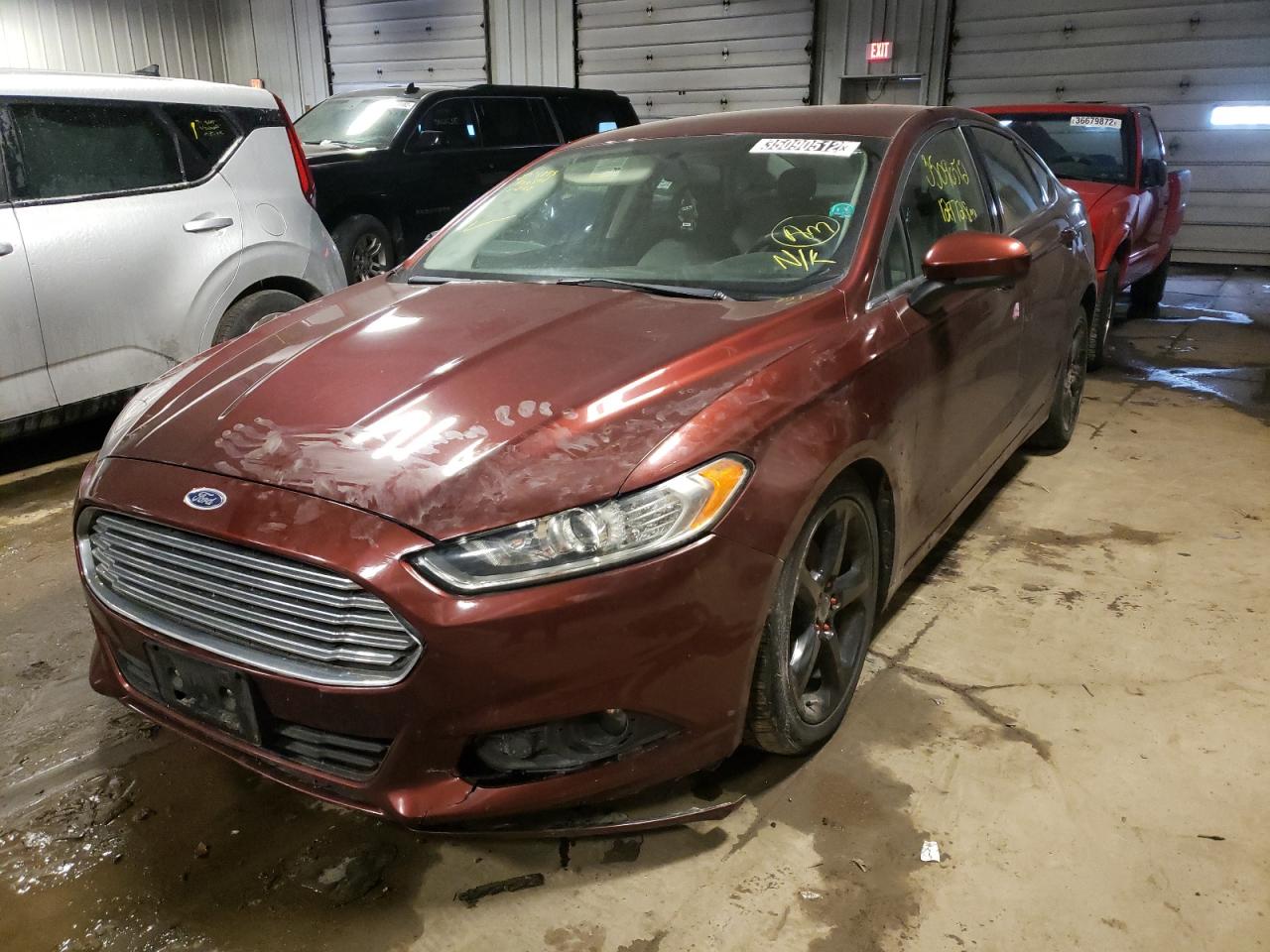 Photo 2 from auction – 2016 FORD FUSION S with VIN 3FA6P0G79GR238261