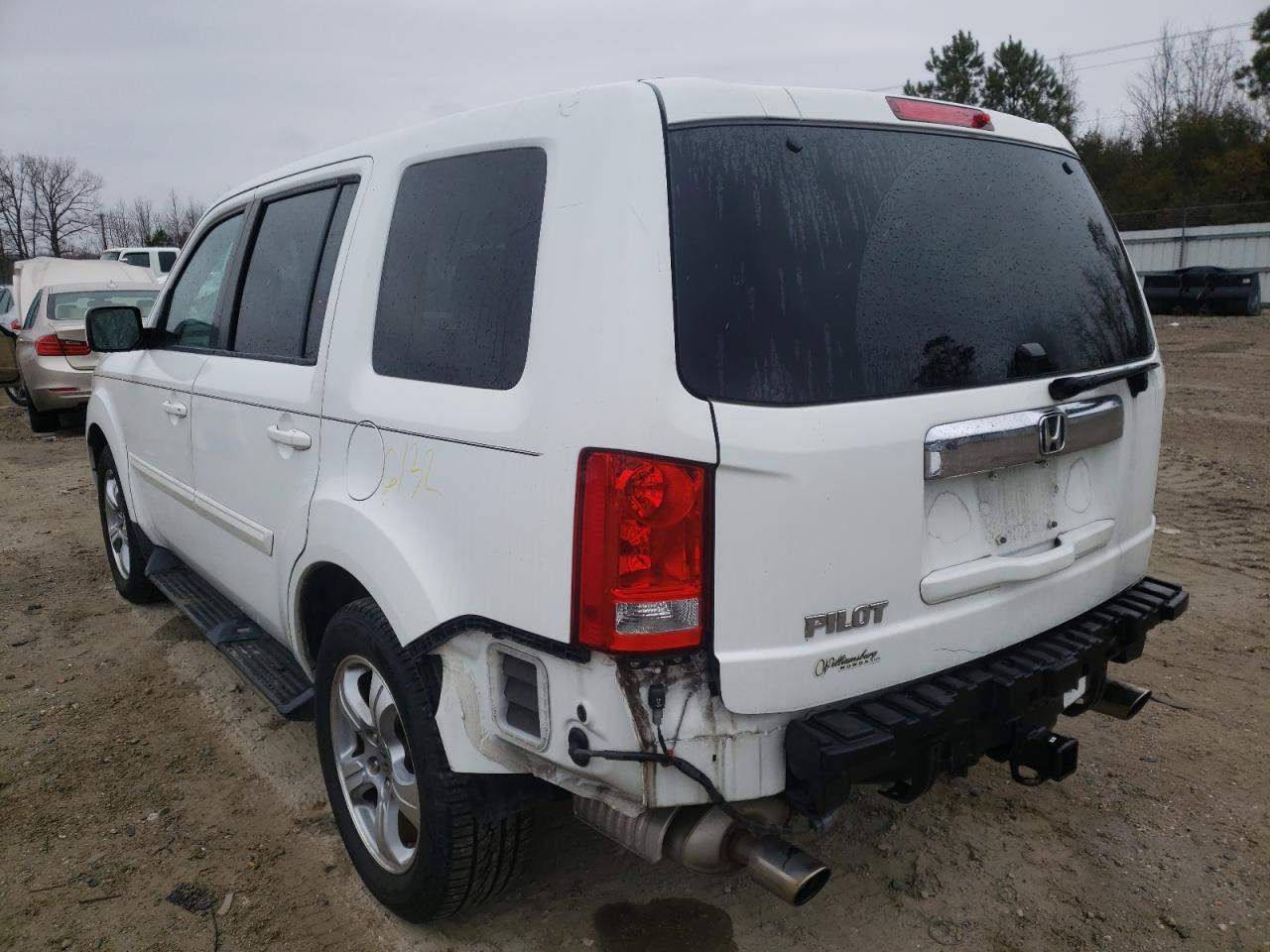 Photo 3 from auction – 2012 HONDA PILOT EXL with VIN 5FNYF3H58CB001440