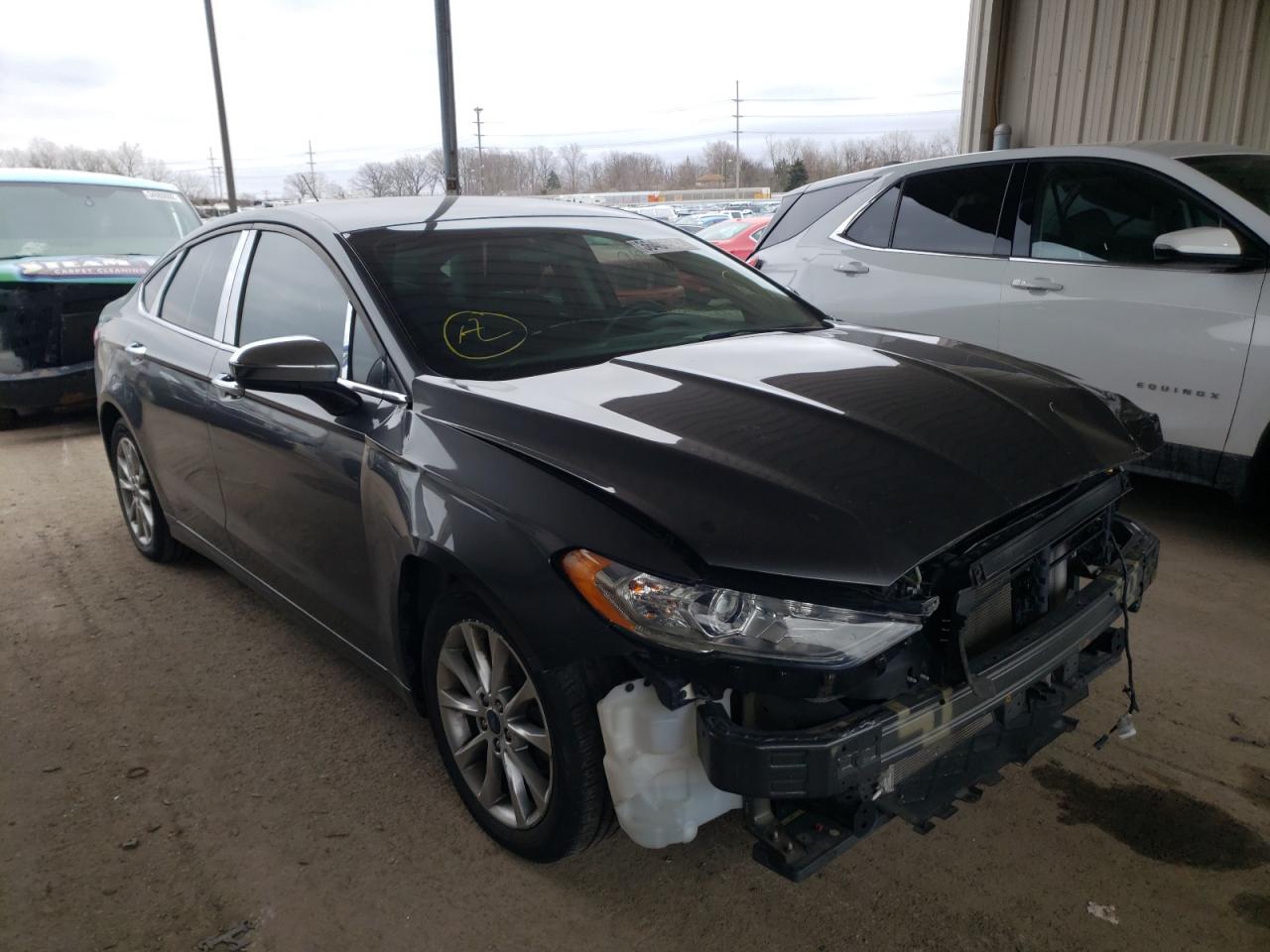 Photo 1 from auction – 2017 FORD FUSION SE with VIN 3FA6P0H72HR137935