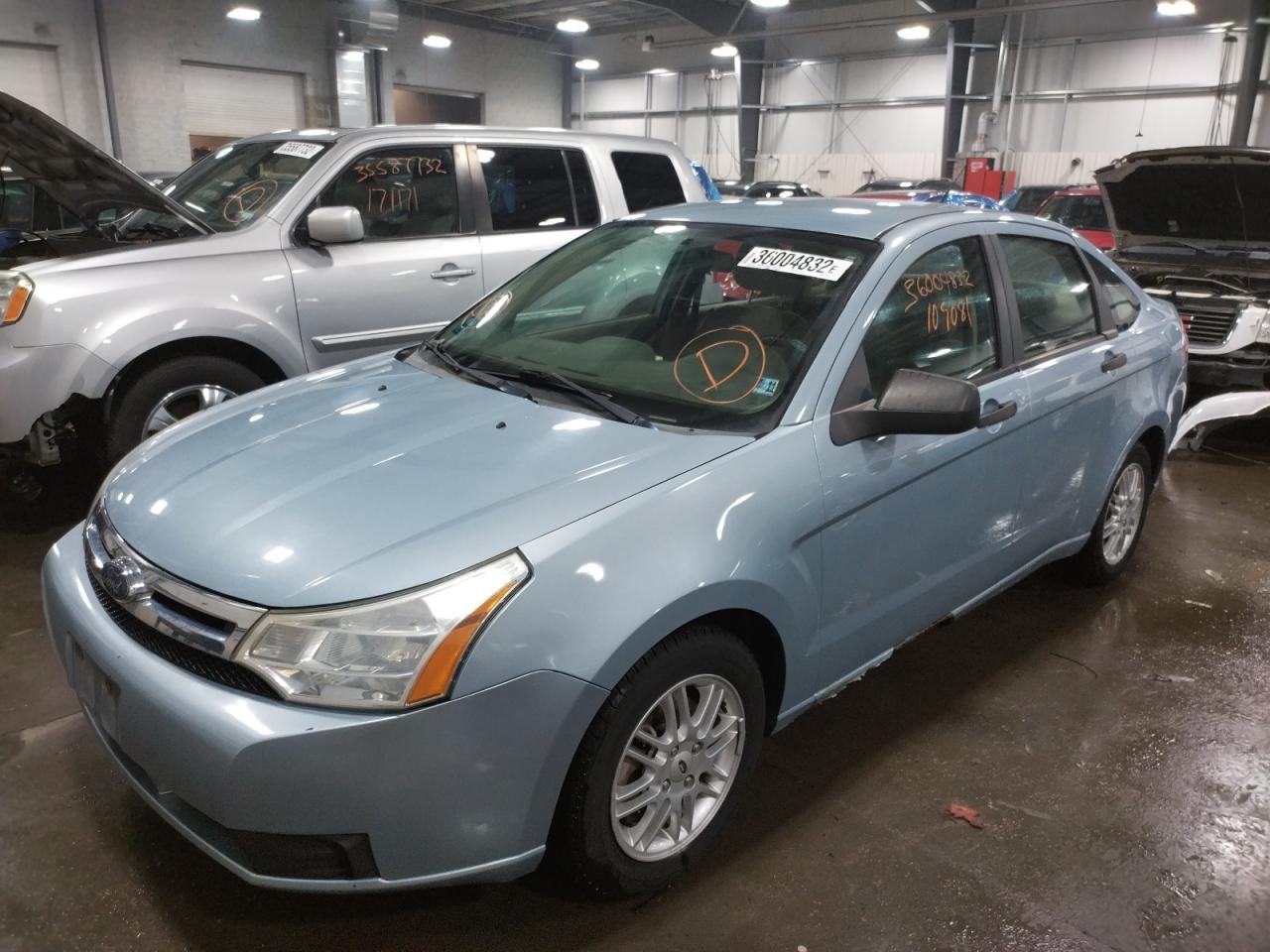 Photo 2 from auction – 2009 FORD FOCUS SE with VIN 1FAHP35N89W179621