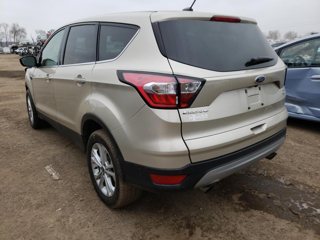 Photo 3 from auction – 2017 FORD ESCAPE SE with VIN 1FMCU0GD2HUD88939