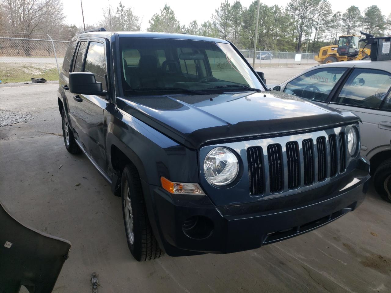 Photo 1 from auction – 2008 JEEP PATRIOT SP with VIN 1J8FT28W08D759945