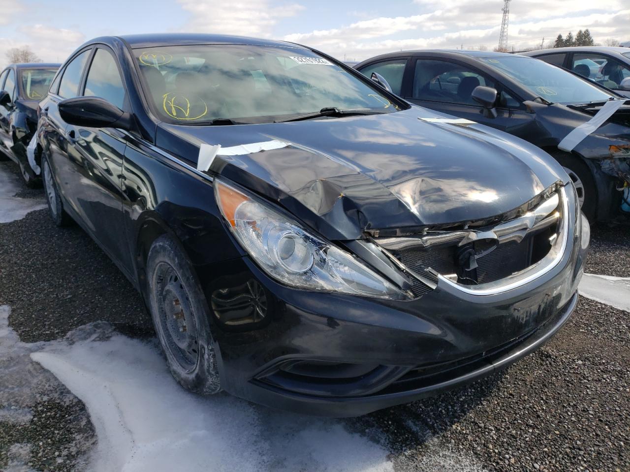 HYUNDAI SONATA GLS 2012 with VIN 5NPEB4AC4CH474072 - Photo from auction