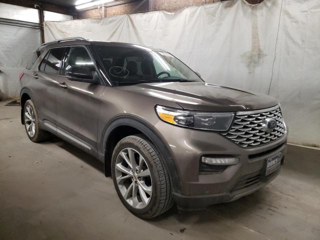 FORD EXPLORER P 2021 with VIN 1FM5K8HC6MGB68571 - Photo from auction