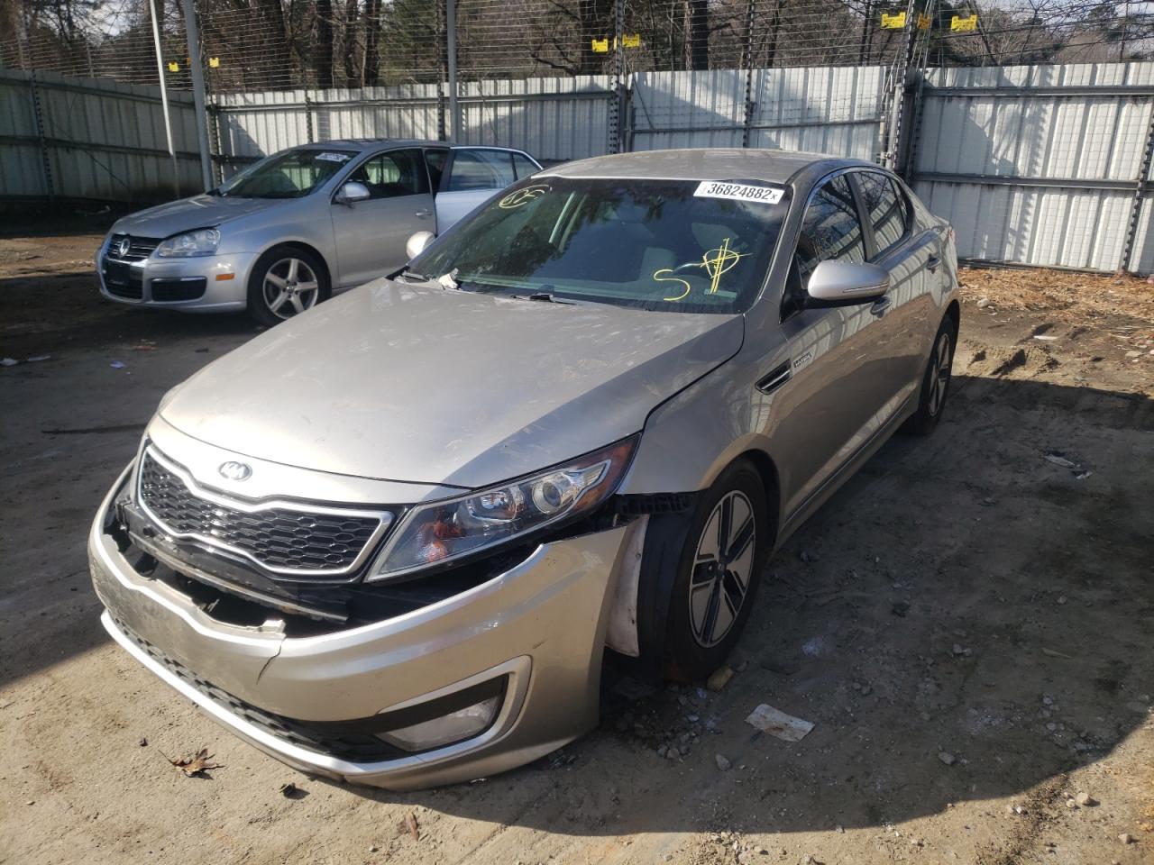 Foto 2 de la subasta – 2013 KIA OPTIMA HYB con VIN KNAGM4AD4D5041135