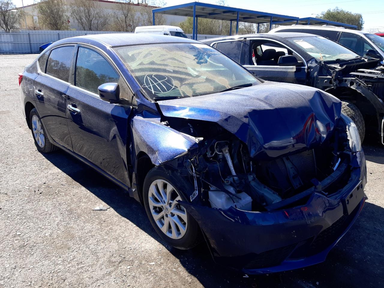 Photo 1 from auction – 2019 NISSAN SENTRA S with VIN 3N1AB7AP1KY230936