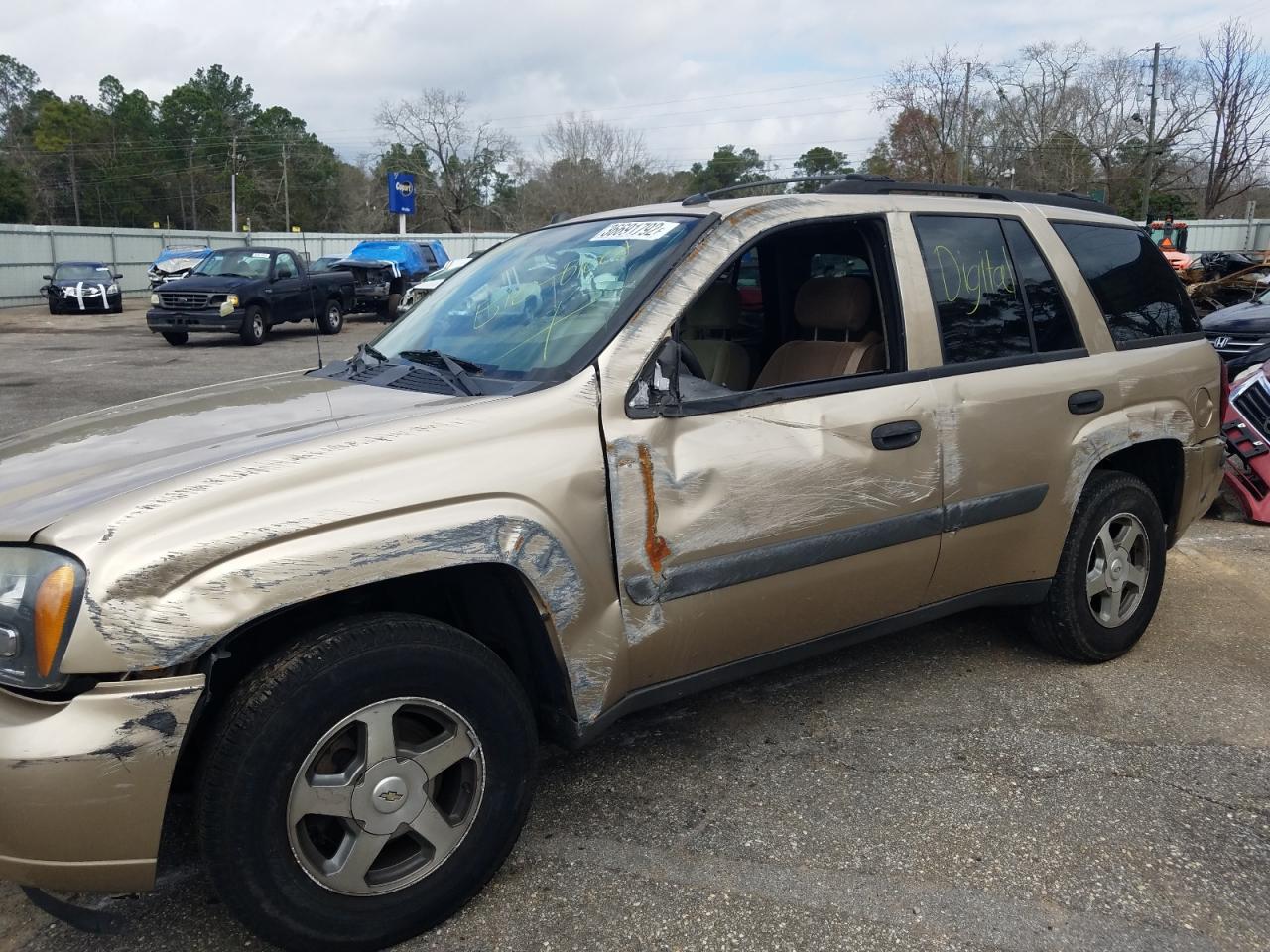 Photo 9 from auction – 2005 CHEVROLET TRAILBLAZE with VIN 1GNDS13S752370069